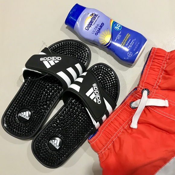 Adidas Adissage K sandals Size 4 - Picture 7 of 8